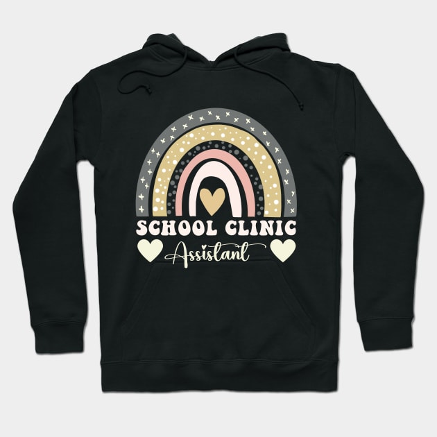 School Nurse Appreciation Week School Clinic Assistant Hoodie by Printopedy